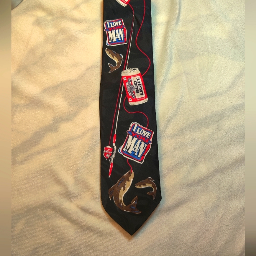 Vintage 1996 Bud Light Tie